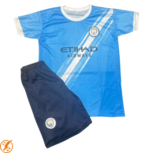 Kit Infantil manchester City Unissex