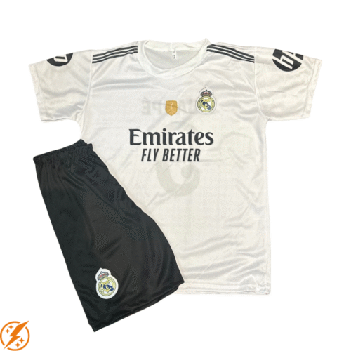 Kit Infantil Real Madrid 20252026 Unissex (branco)