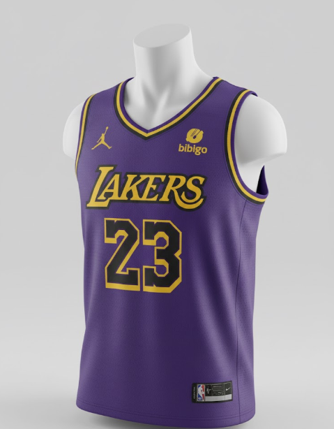 Camisa Regata de Basquete Lakers Jordan #23