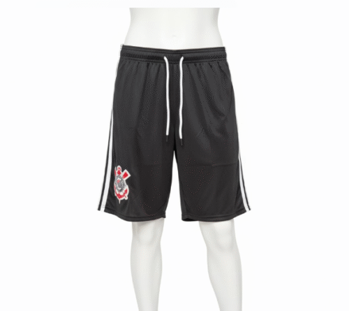 Calção Futebol Short Corinthians