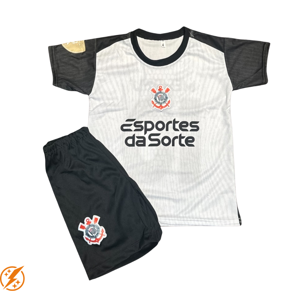 Kit Infantil Corinthians 25-26 (branco)