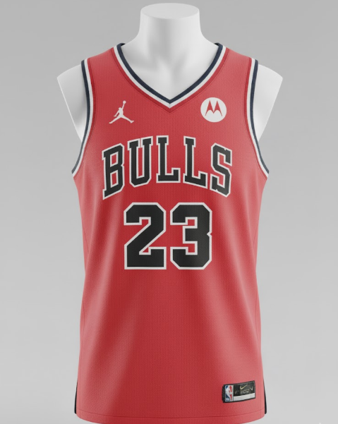 Regata de Basquete Chicago Bulls Jordan #23