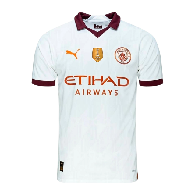Camisa Manchester City II 23/24 Branca
