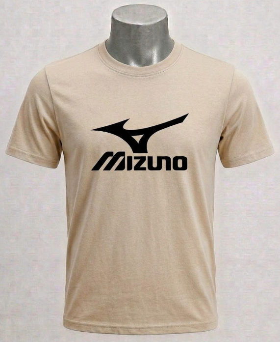 Camiseta Mizuno Bege