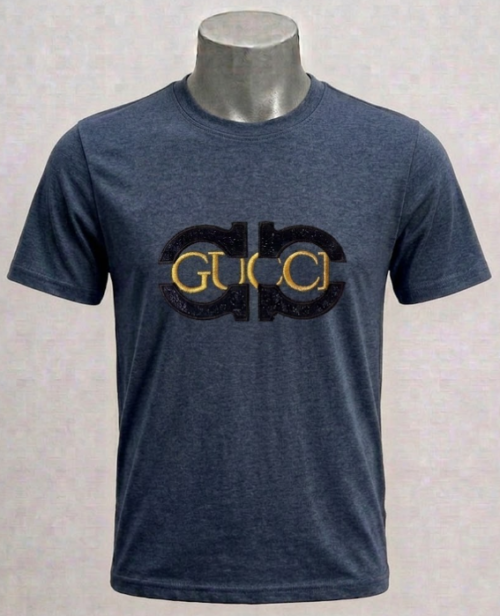 Camiseta Gucci Azul Marinho Masculina